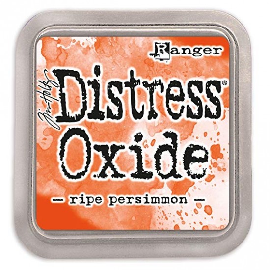 Distress Oxide Ink Pad - Tim Holtz - couleur «Ripe Persimmon»